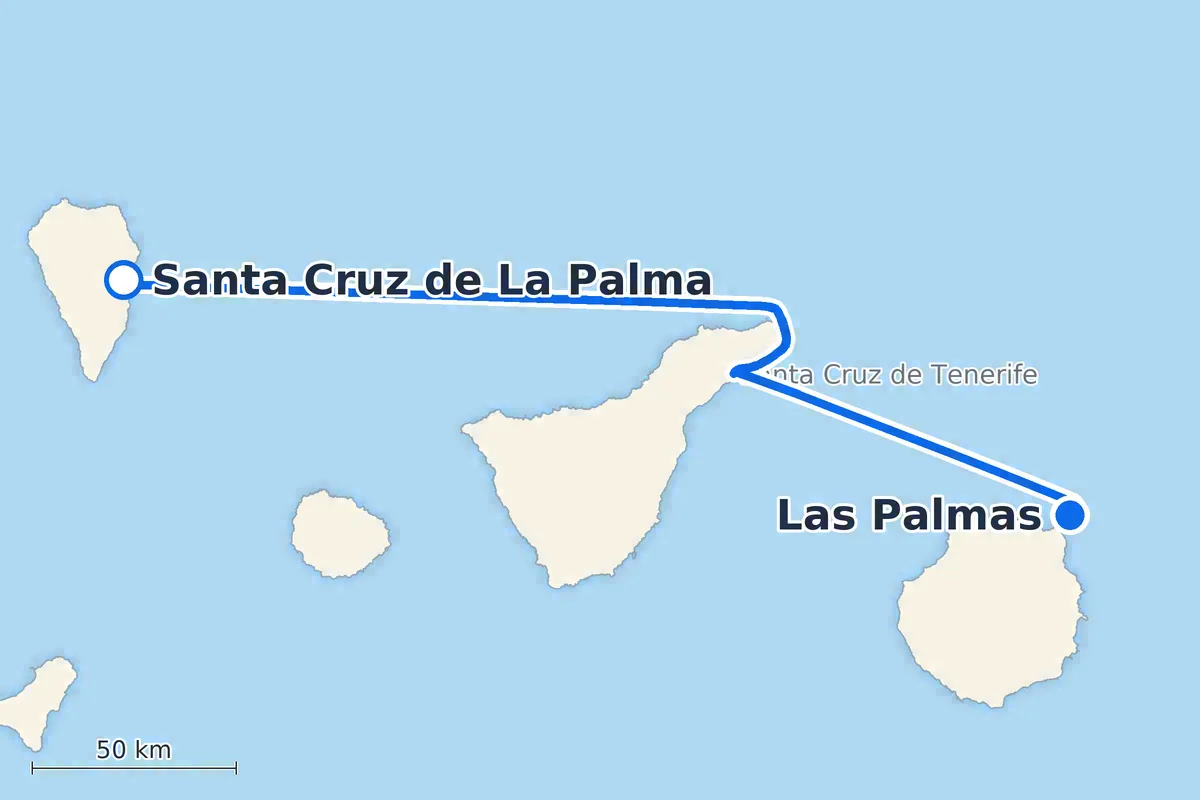 Santa Cruz de La Palma - Las Palmas